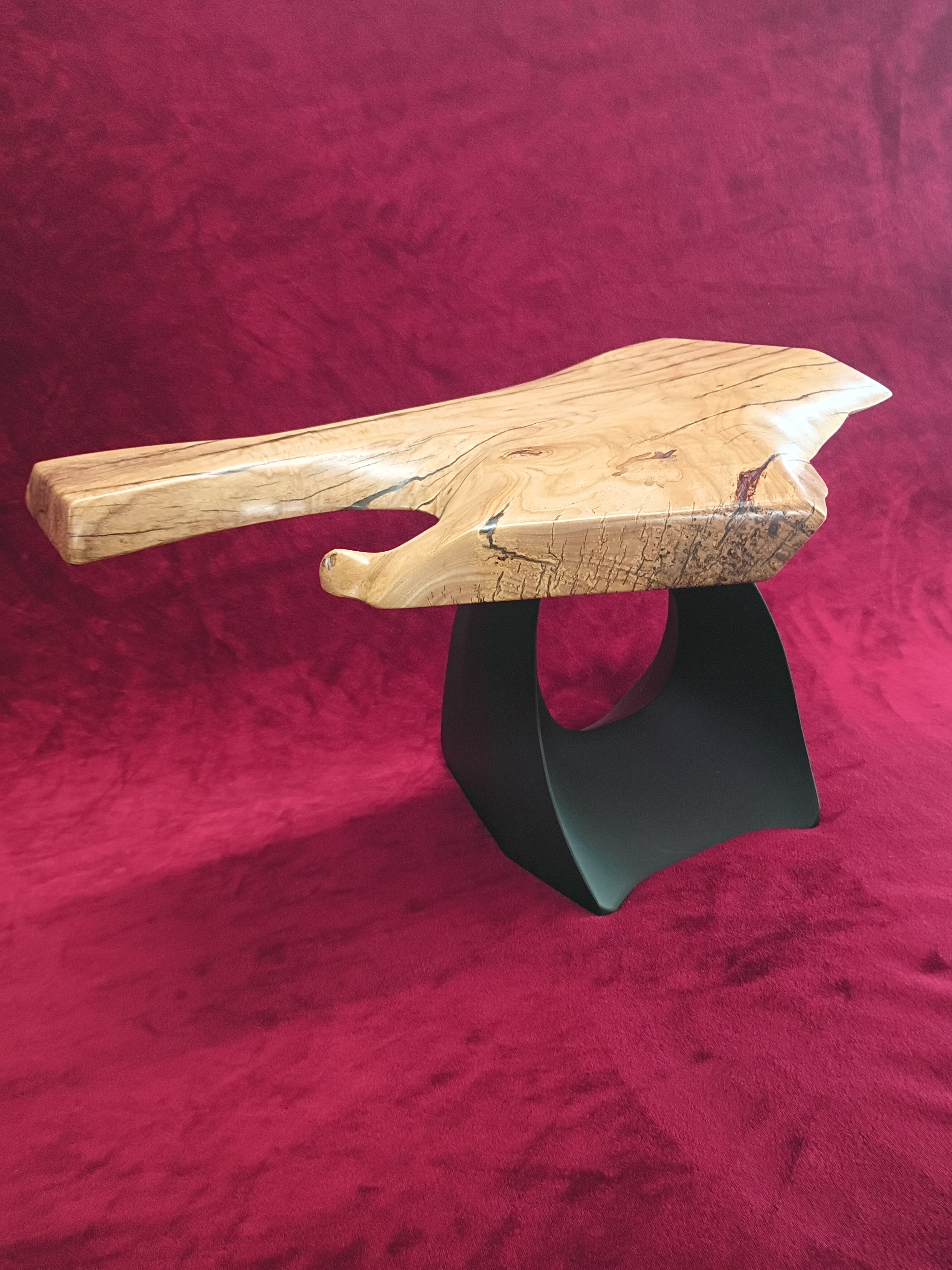 Rustic Ash Side Table