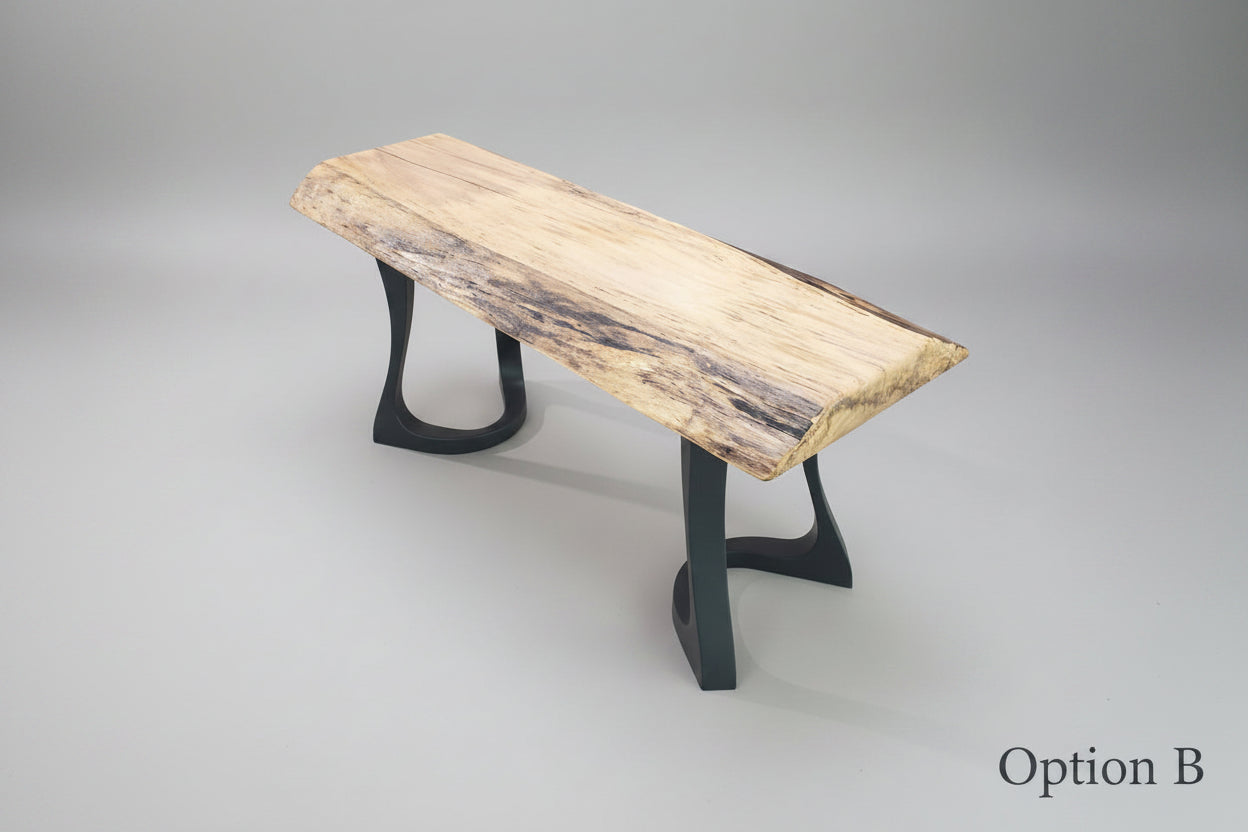 Spalted Maple Bench
