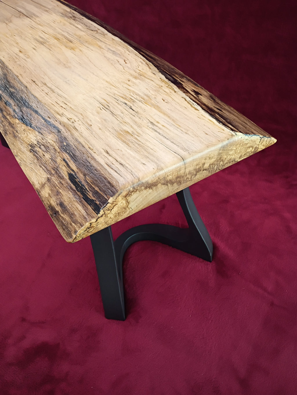 Spalted Maple Bench