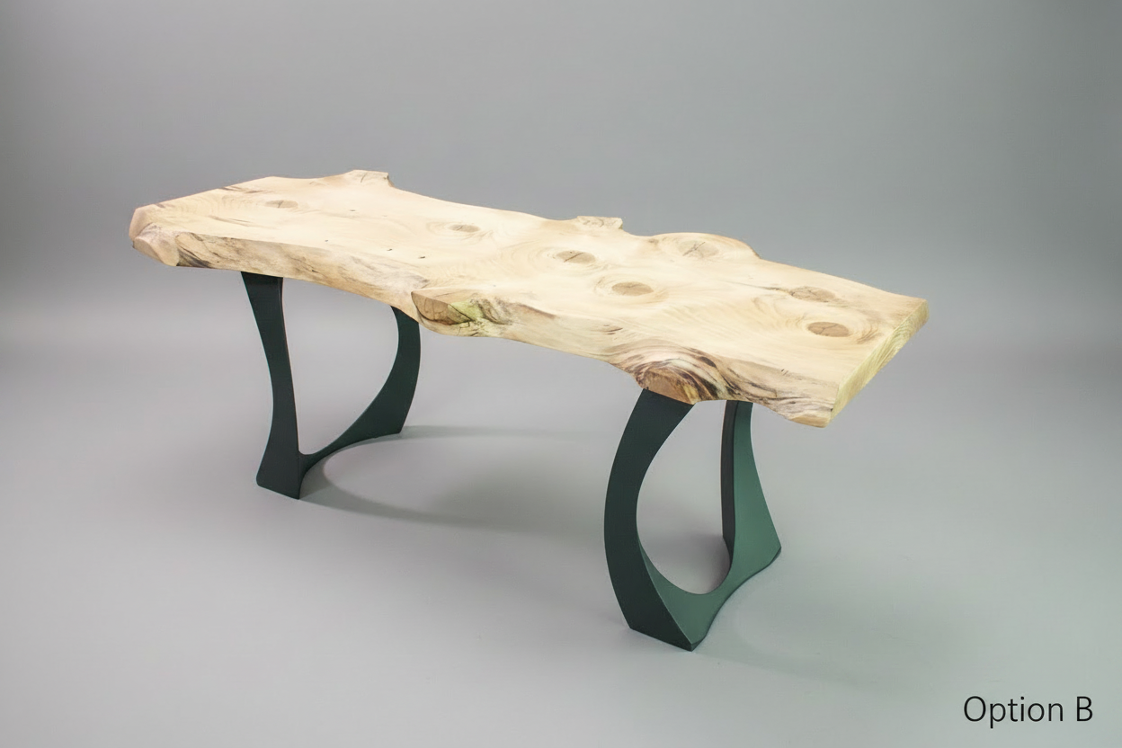 Knotty Pine Sofa Table
