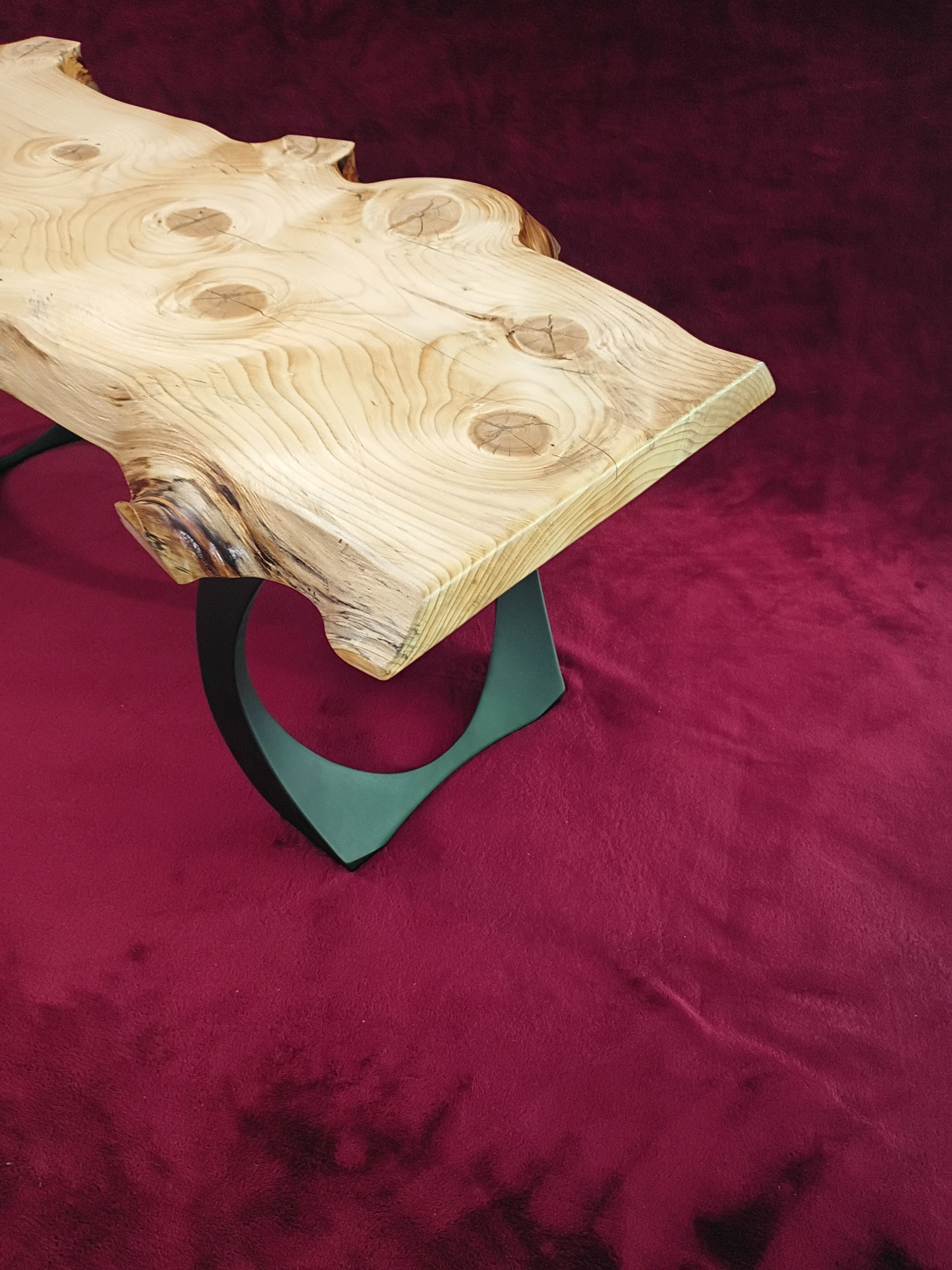 Knotty Pine Sofa Table