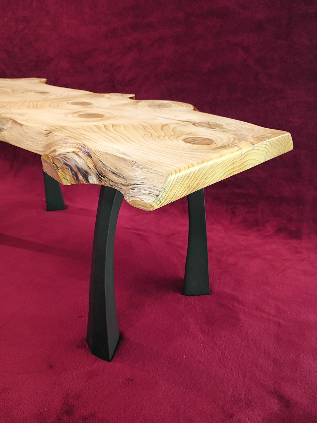 Knotty Pine Sofa Table