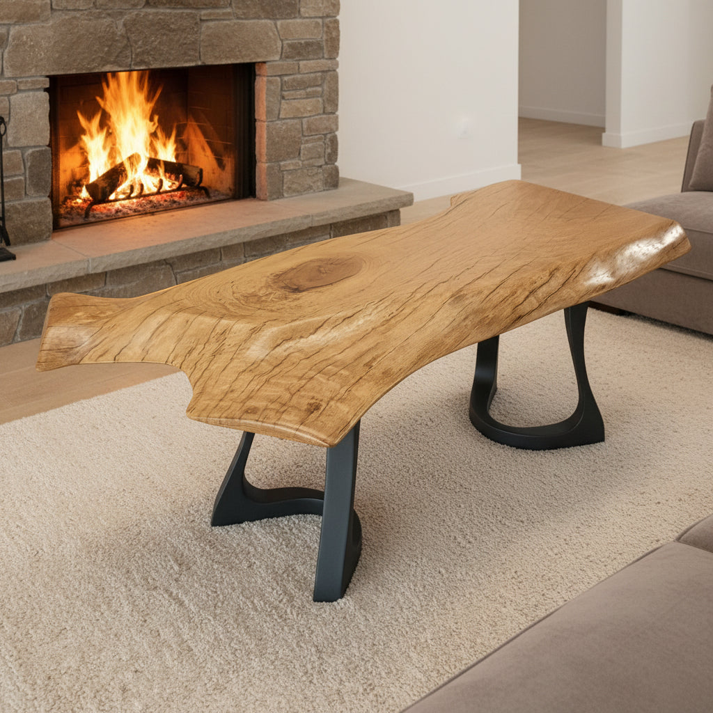 Salvaged White Oak Coffee Table