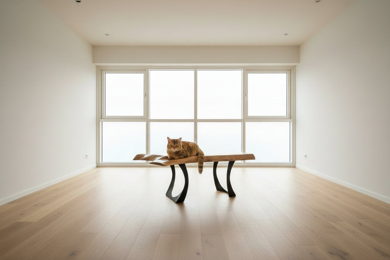 Salvaged White Oak Coffee Table