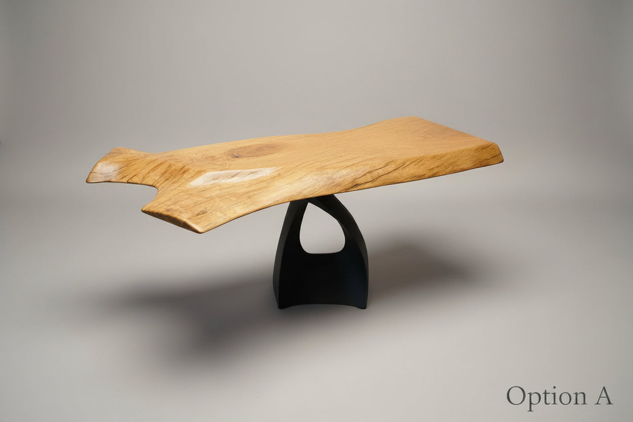 Salvaged White Oak Coffee Table