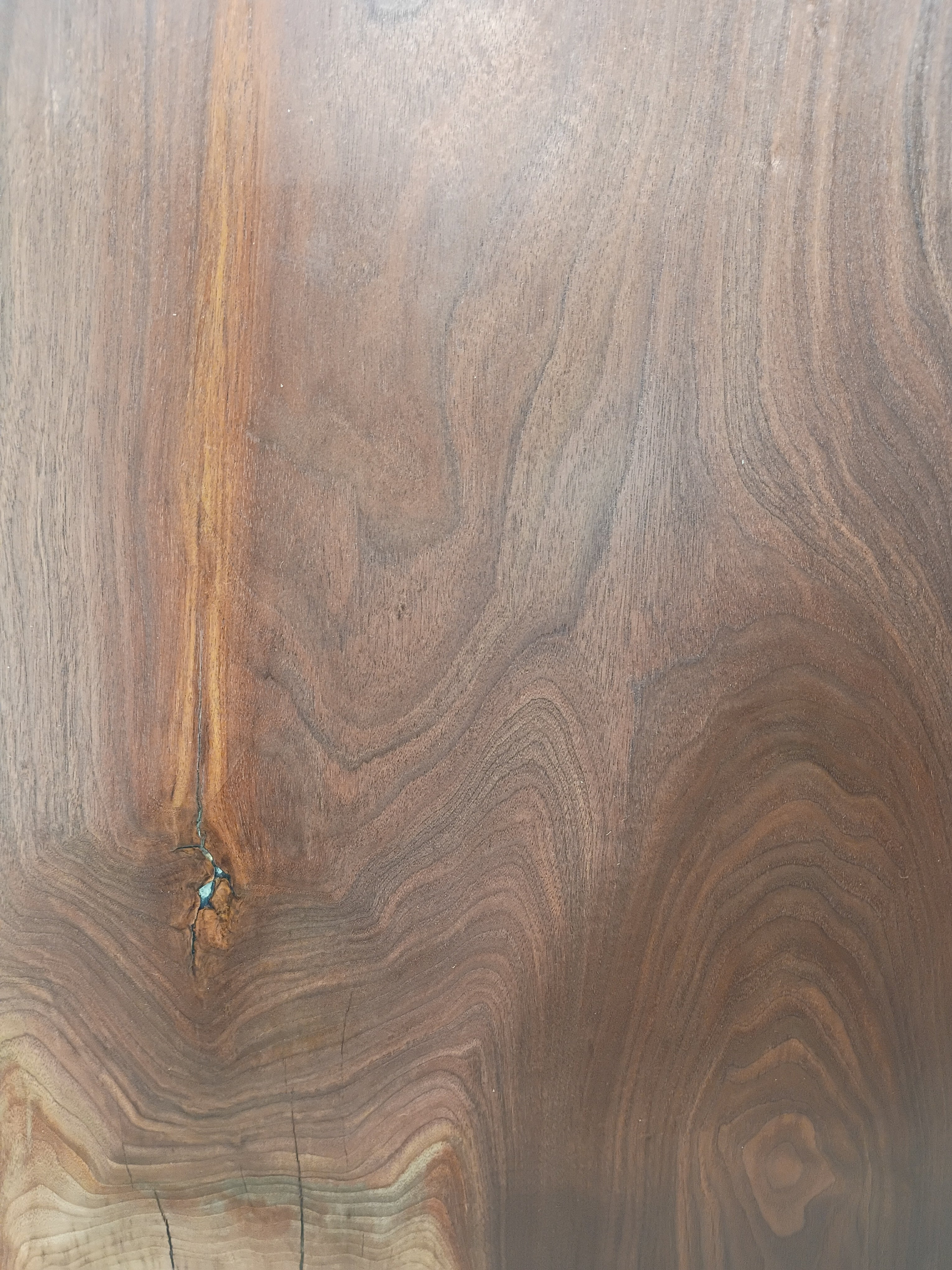 Salvaged Black Walnut Coffee Table