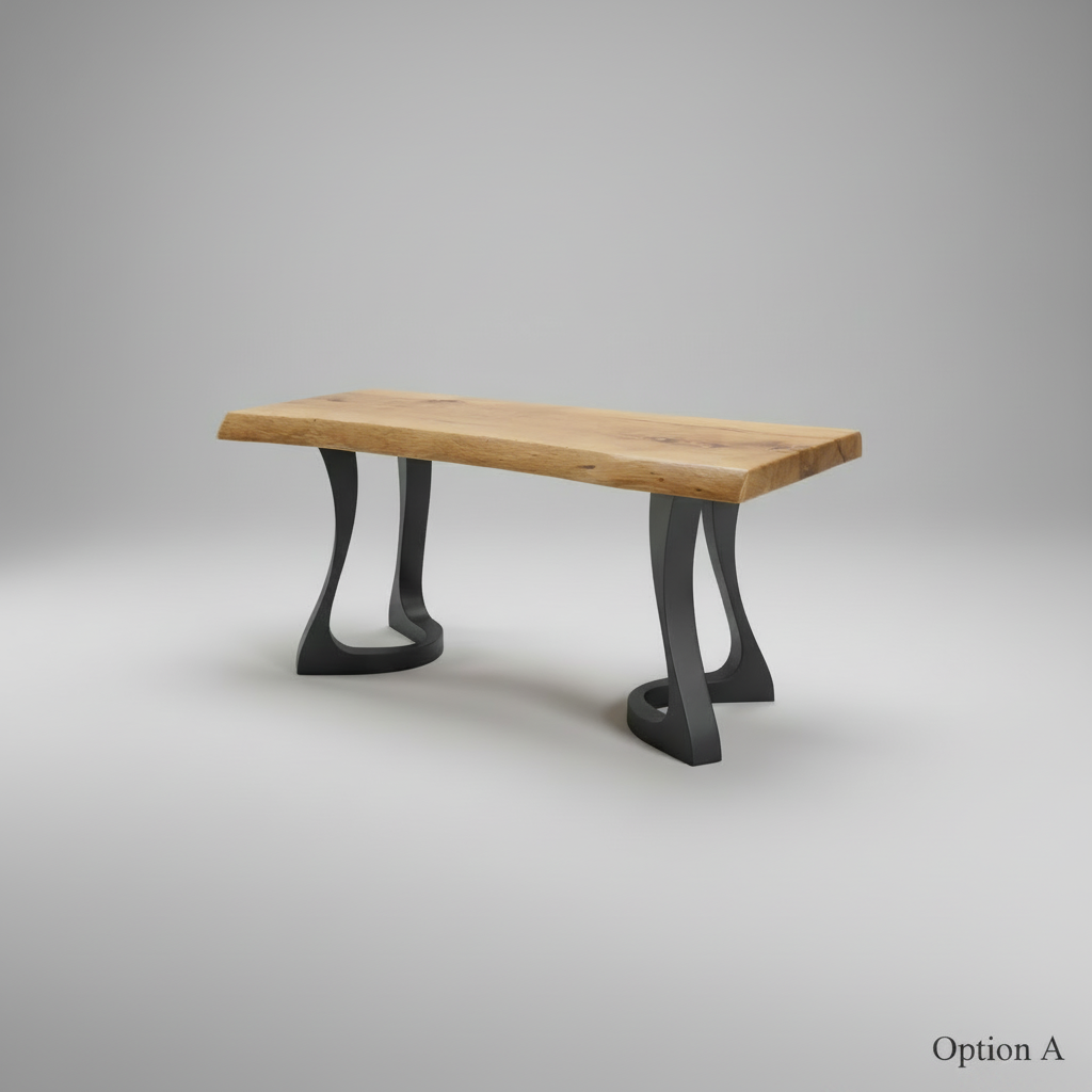 White oak Bench