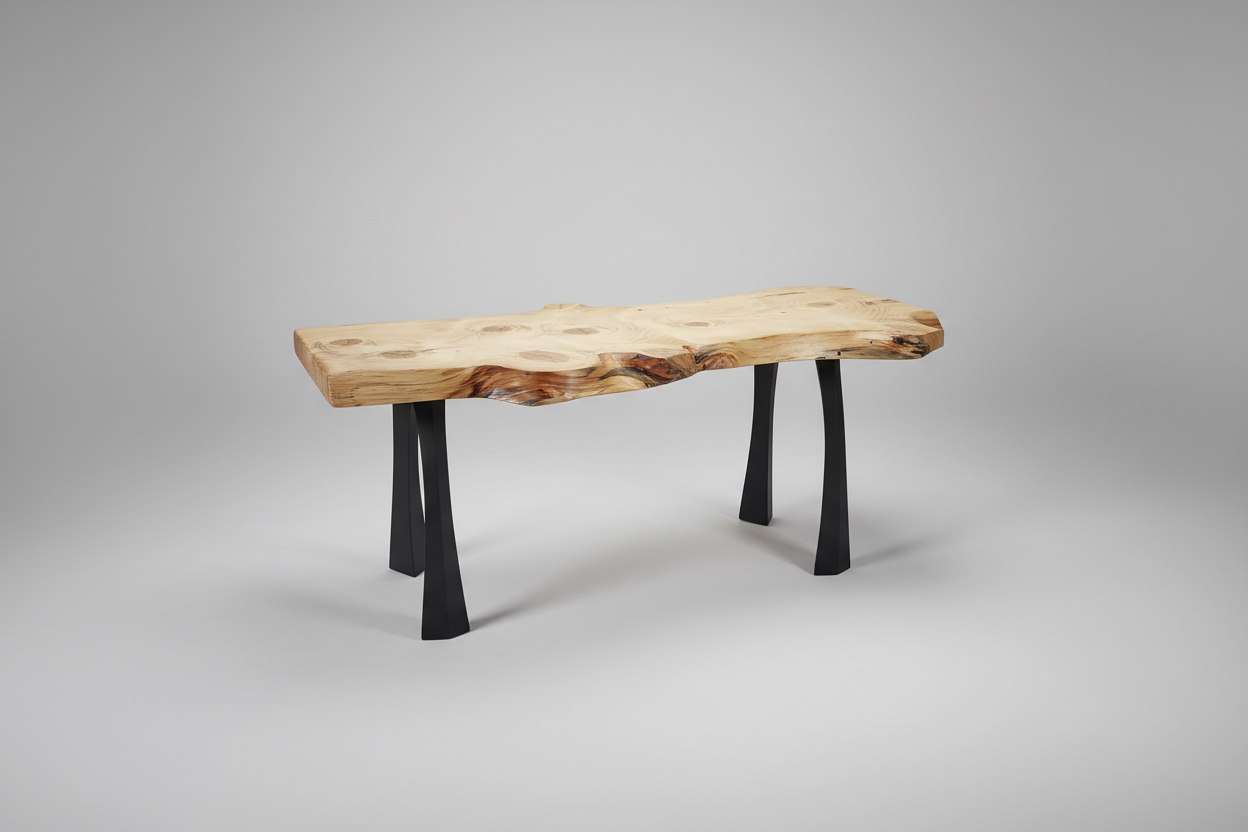 Knotty Pine Sofa Table