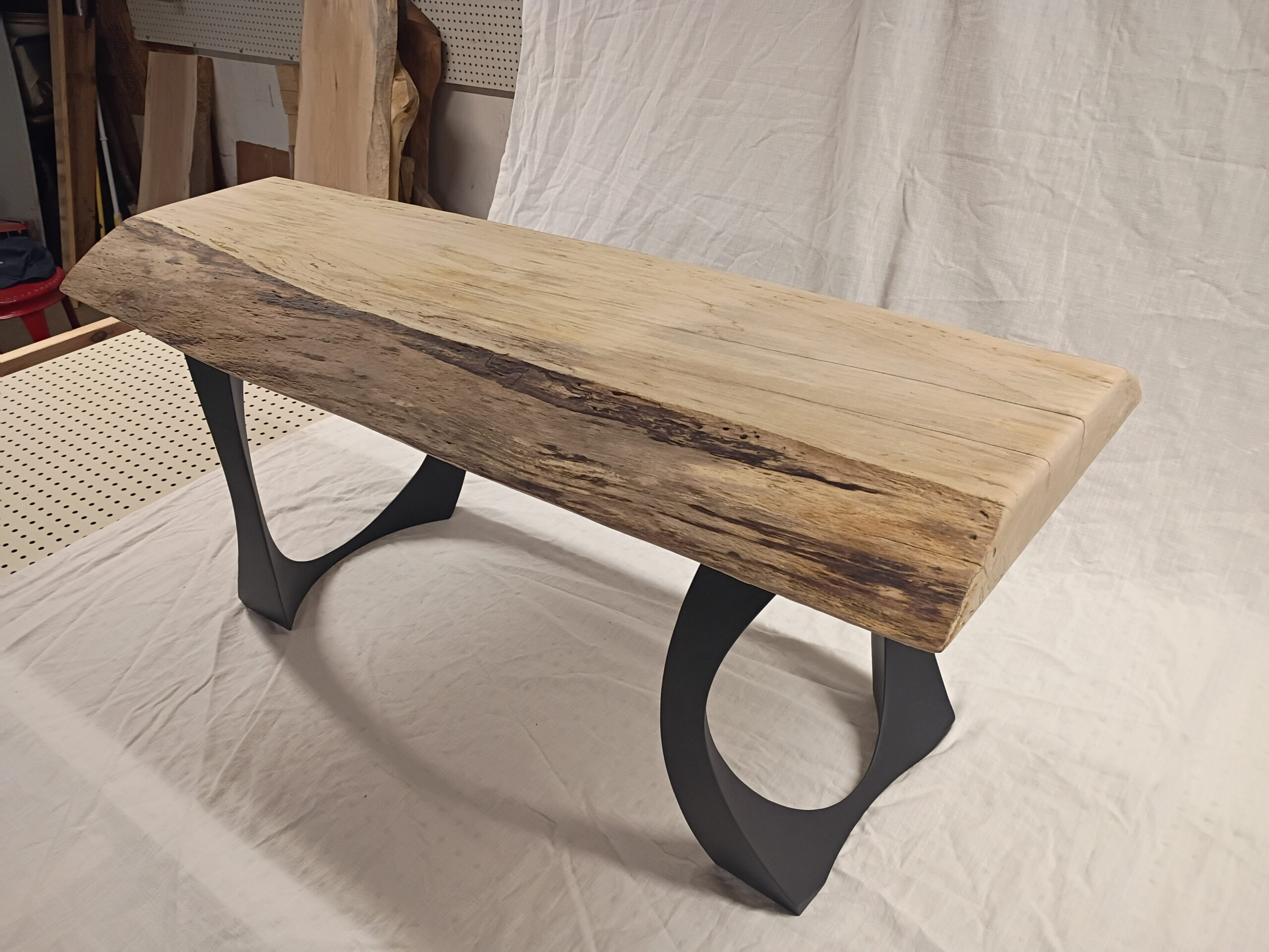 Spallted Maple Bench