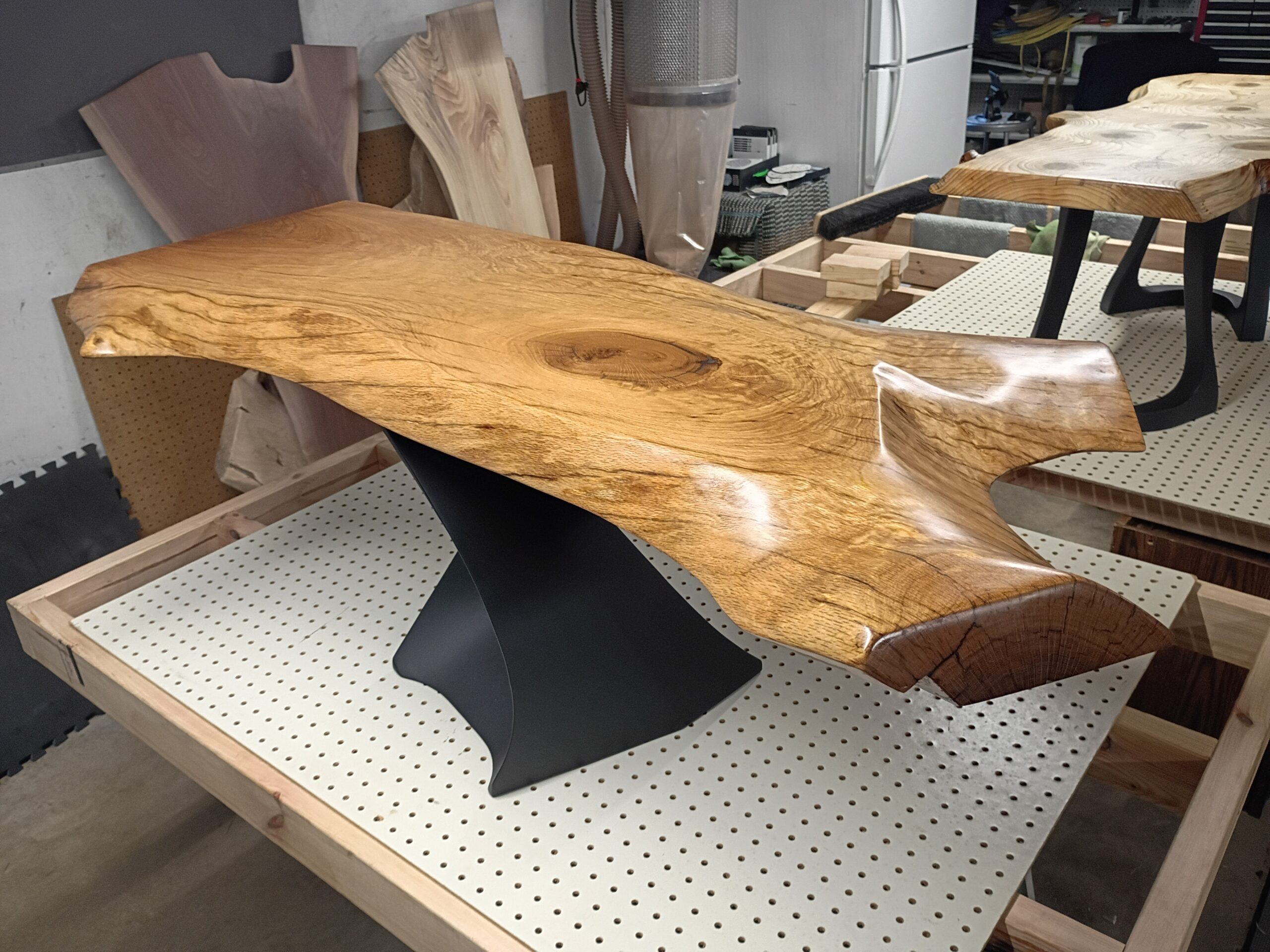 Salvaged White Oak Coffee Table