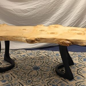 knotty Pine Sofa Table